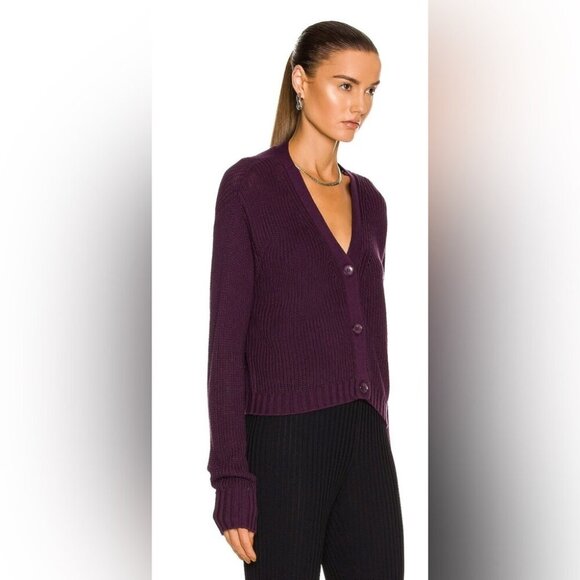 SABLYN Tati Cardigan in purple size large - Picture 3 of 14